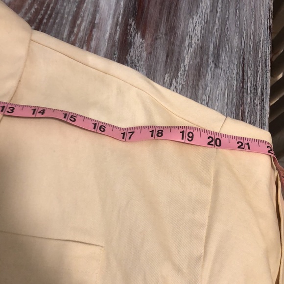 Line and dot tan romper - Picture 7 of 8